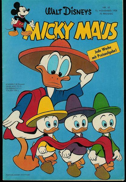 Micky Maus 1958: Nr. 45: