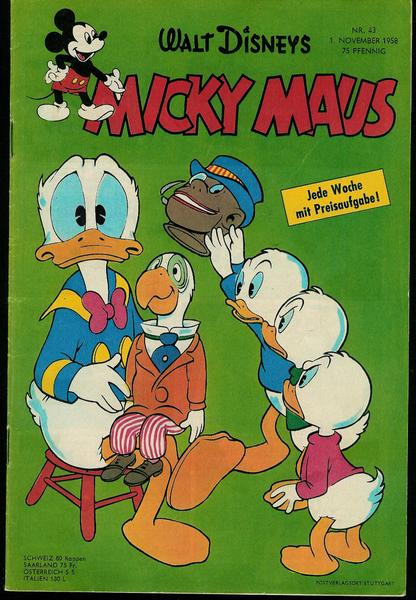 Micky Maus 1958: Nr. 43: