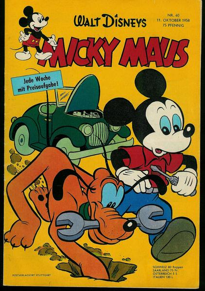 Micky Maus 1958: Nr. 40: