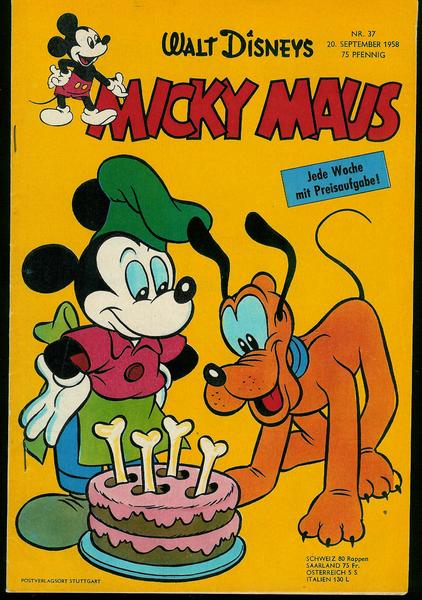 Micky Maus 1958: Nr. 37: