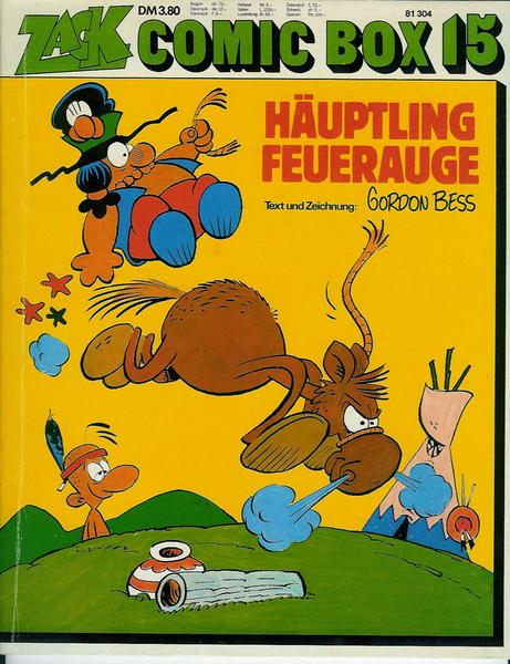 Zack Comic Box 15: Häuptling Feuerauge