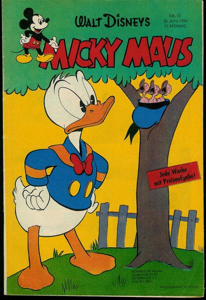 Micky Maus 1958: Nr. 25: