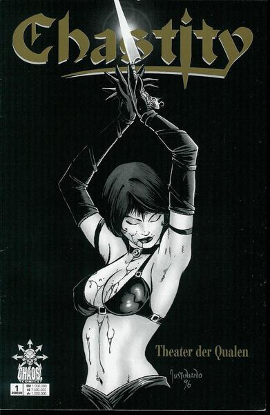 Chastity (Miniserie): Theater der Qualen (Ashcan-Ausgabe / Black Book Edition)