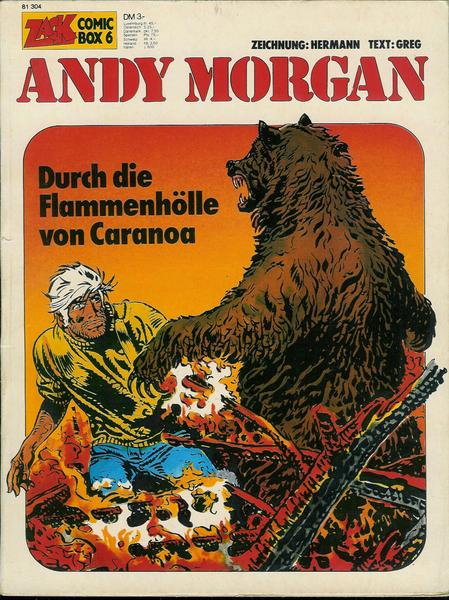 Zack Comic Box 6: Andy Morgan: Durch die Flammenhölle von Caranoa