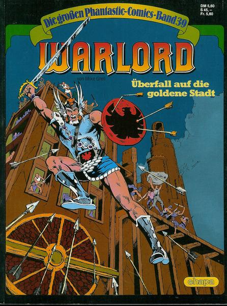 Die großen Phantastic-Comics 39: Warlord: Überfall auf die goldene Stadt