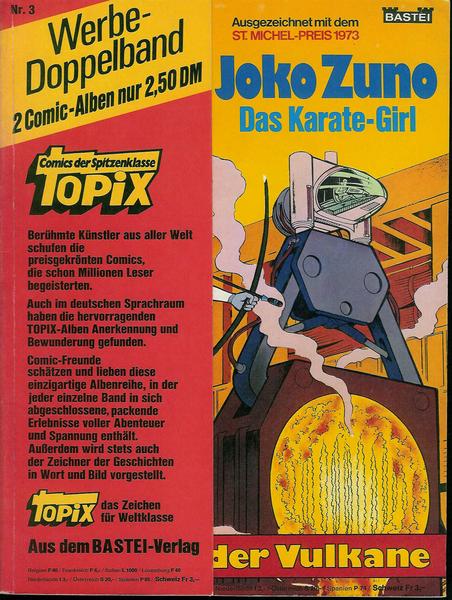 Topix Sammelband Nr. 3 (mit Yoko Tsuno!)