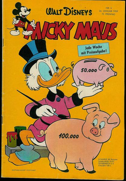 Micky Maus 1959: Nr. 4: