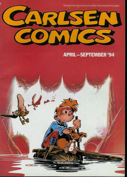 Carlsen Comics Verlagsprospekt (Nr. 21) April - September 1994
