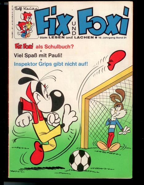 Fix und Foxi: 19. Jahrgang - Nr. 21
