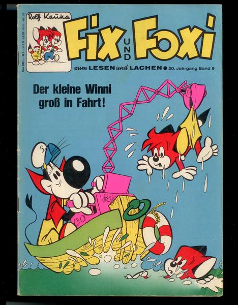 Fix und Foxi: 20. Jahrgang - Nr. 6