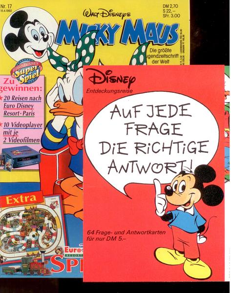 Micky Maus 1992: Nr. 17: