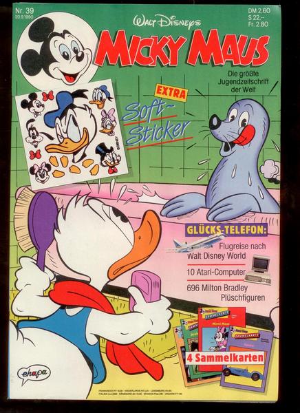 Micky Maus 1990: Nr. 39: