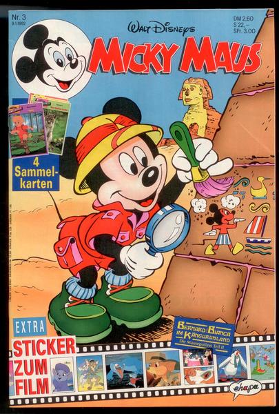 Micky Maus 1992: Nr. 3: