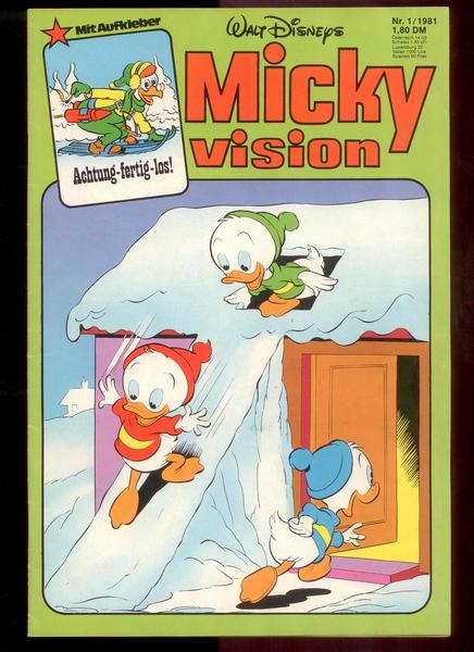 Mickyvision 1981: Nr. 1: