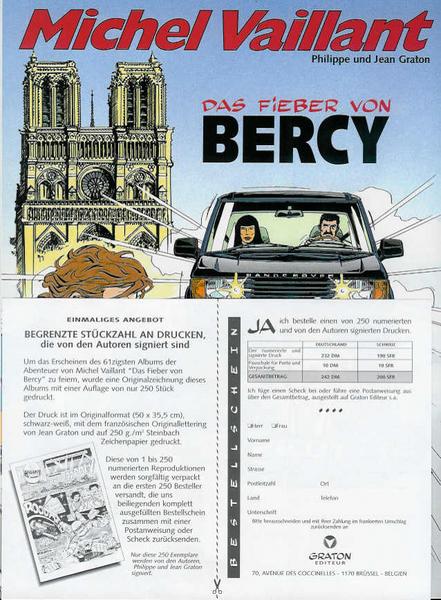 Michel Vaillant 61: Das Fieber von Bercy