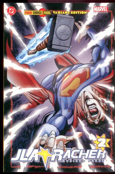 JLA / Die Rächer 2: (Variant Cover-Edition »Panini Comics Point«)