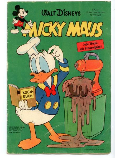 Micky Maus 1958: Nr. 36: