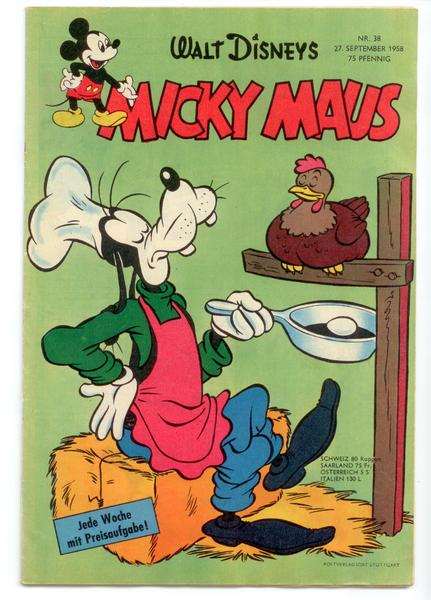 Micky Maus 1958: Nr. 38: