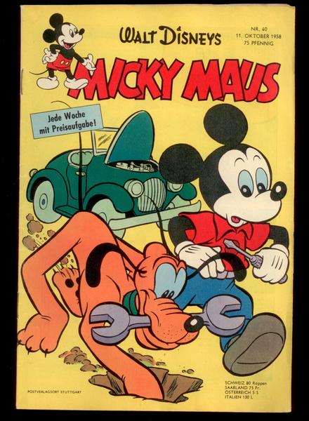 Micky Maus 1958: Nr. 40: