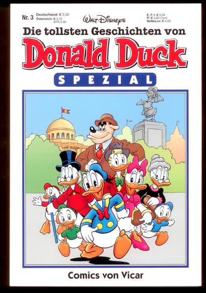 Die tollsten Geschichten von Donald Duck Spezial 3: Comics von Vicar