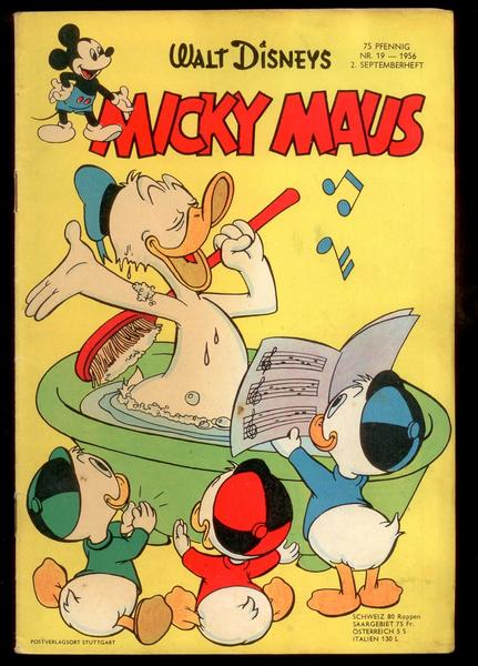 Micky Maus 1956: Nr. 19:
