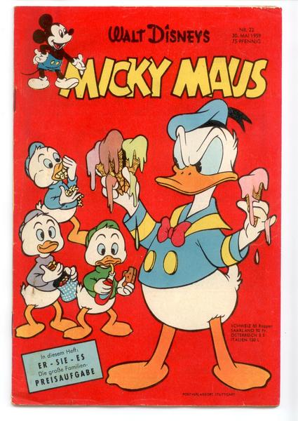 Micky Maus 1959: Nr. 22: