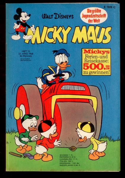 Micky Maus 1968: Nr. 12: