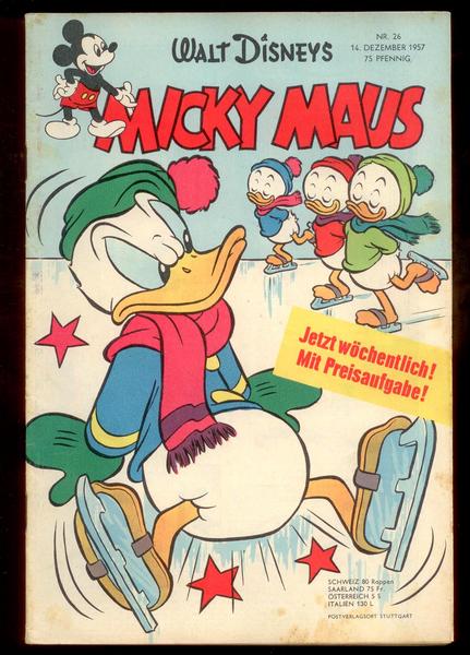 Micky Maus 1957: Nr. 26: