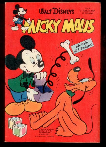 Micky Maus 1959: Nr. 8: