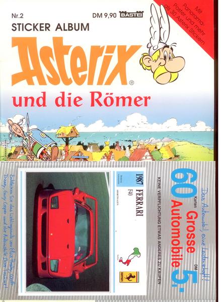 Asterix Stickeralbum Nr. 2
