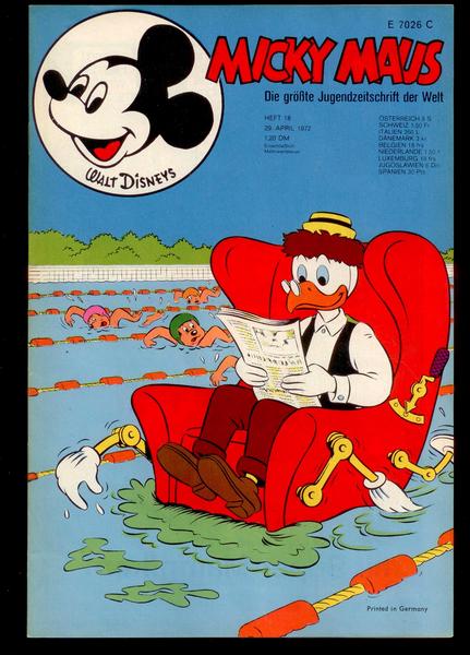 Micky Maus 1972: Nr. 18: