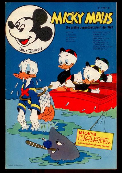 Micky Maus 1970: Nr. 18: