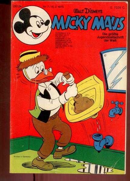 Micky Maus 1975: Nr. 7: