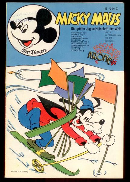 Micky Maus 1974: Nr. 8: