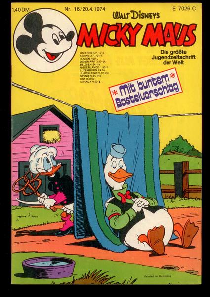 Micky Maus 1974: Nr. 16: