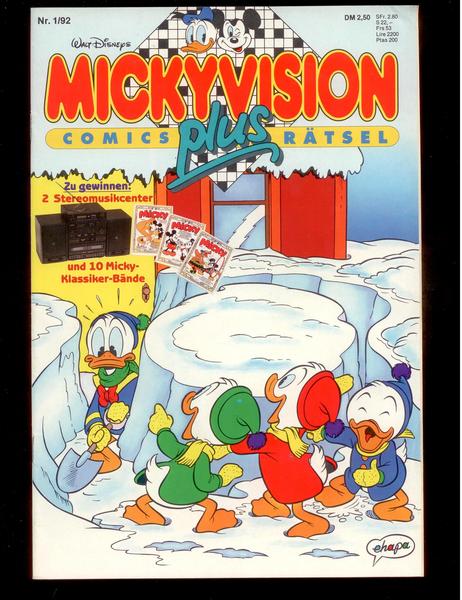 Mickyvision 1992: Nr. 1: