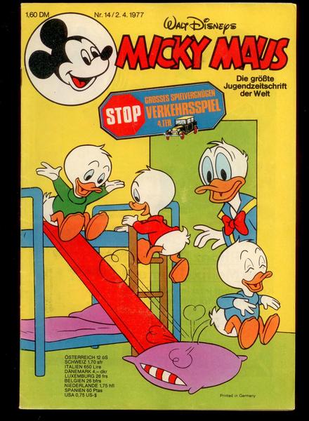 Micky Maus 1977: Nr. 14:
