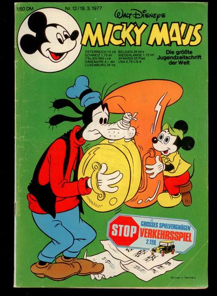 Micky Maus 1977: Nr. 12: