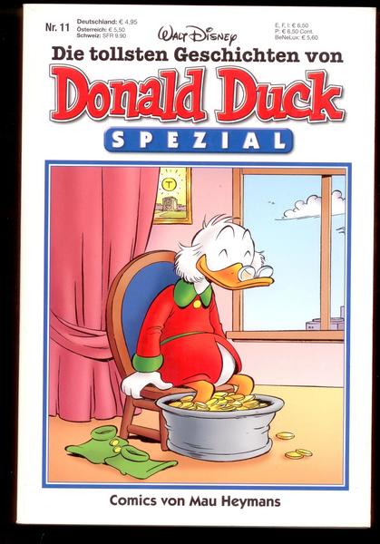 Die tollsten Geschichten von Donald Duck Spezial 11: Comics von Mau Heymans