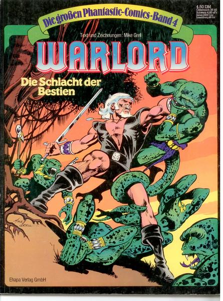 Die großen Phantastic-Comics 4: Warlord: Die Schlacht der Bestien