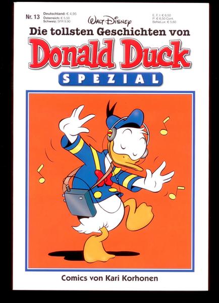 Die tollsten Geschichten von Donald Duck Spezial 13: Comics von Kari Korhonen