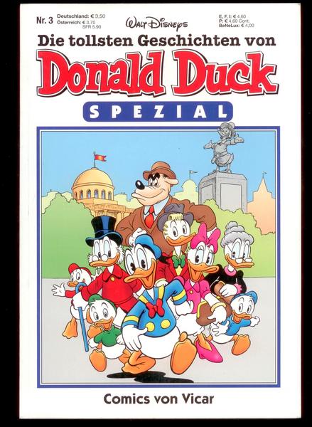 Die tollsten Geschichten von Donald Duck Spezial 3: Comics von Vicar
