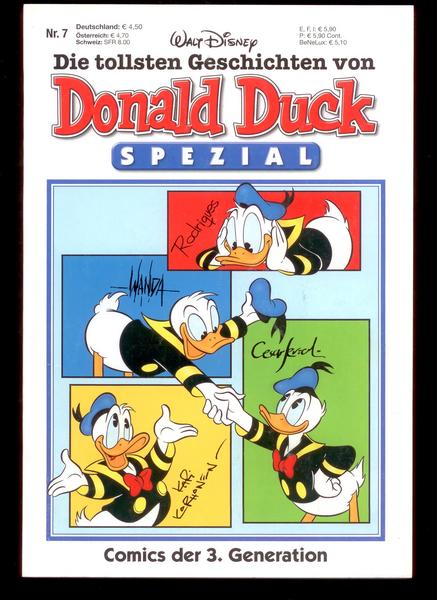 Die tollsten Geschichten von Donald Duck Spezial 7: Comics der 3. Generation