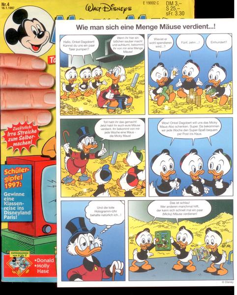 Micky Maus 1997: Nr. 4: