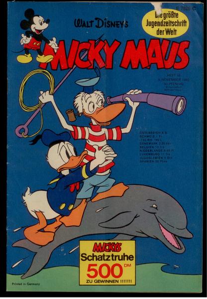 Micky Maus 1969: Nr. 45: