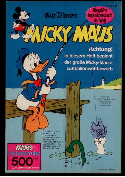 Micky Maus 1969: Nr. 36: