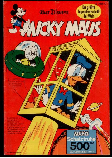 Micky Maus 1969: Nr. 35: