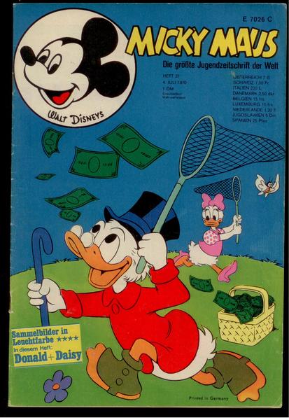 Micky Maus 1970: Nr. 27: