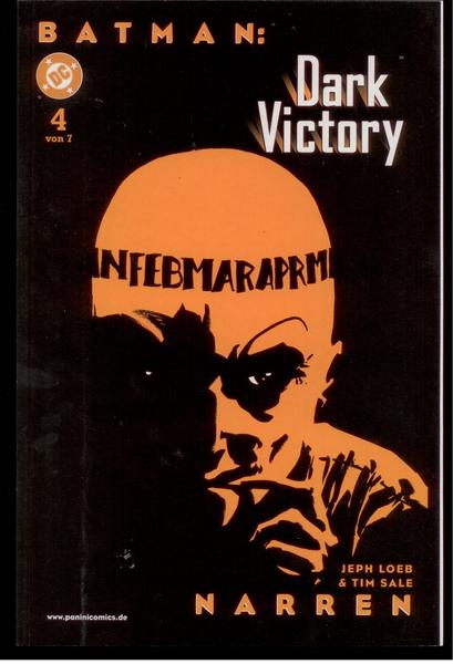 Batman: Dark Victory 4: Narren