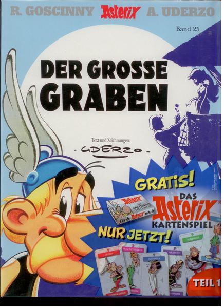 Asterix 25: Der grosse Graben (höhere Auflagen, Softcover)